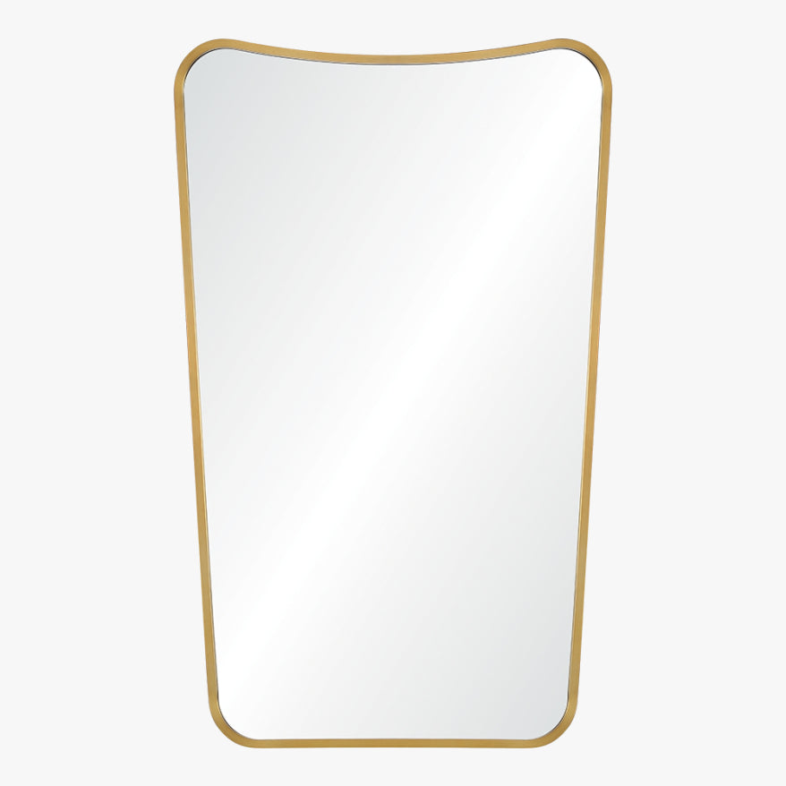 Welded Stainless Steel Antiqued Light Bronze Mirror