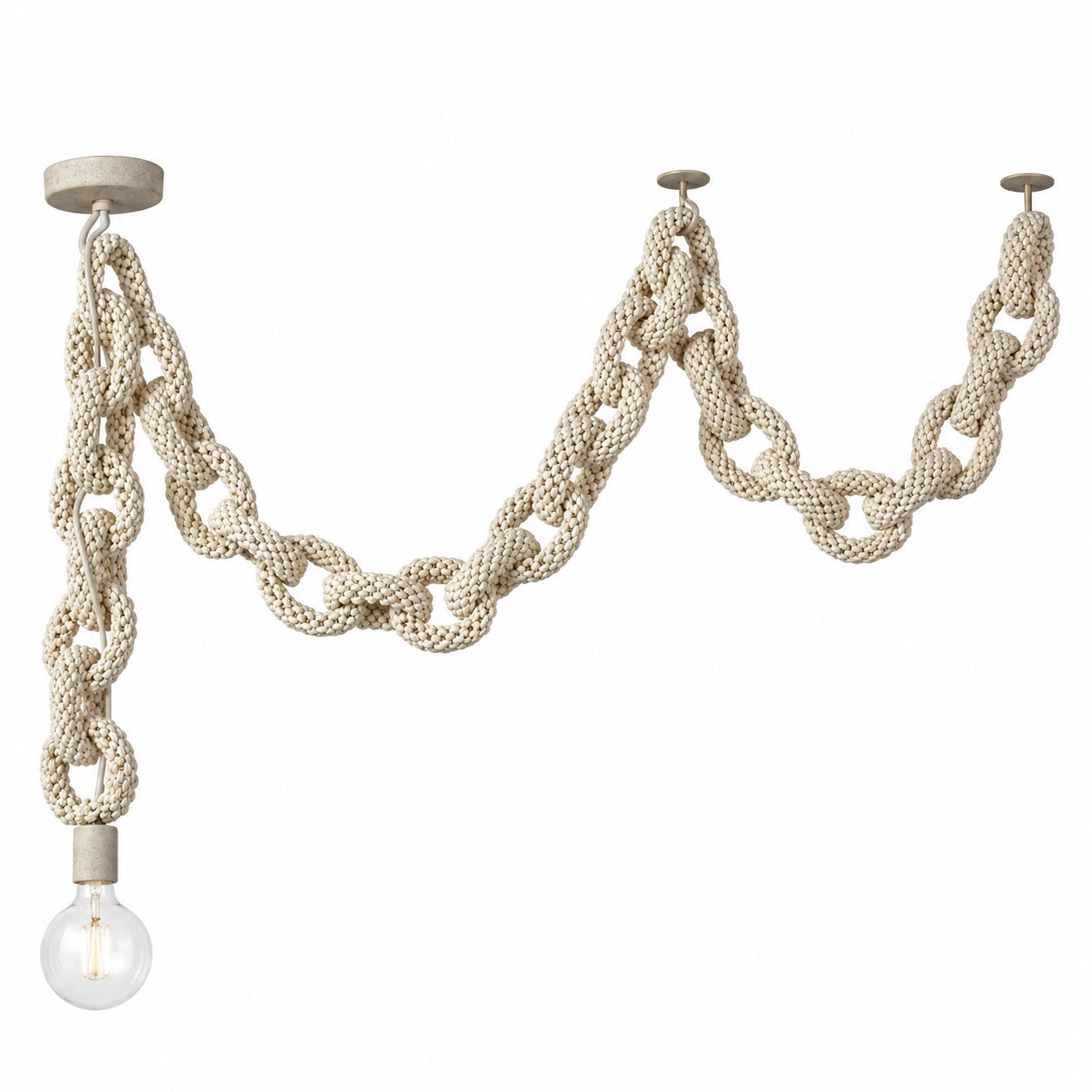 Palecek Coco Chain Link Swag Pendant – CLAYTON GRAY HOME