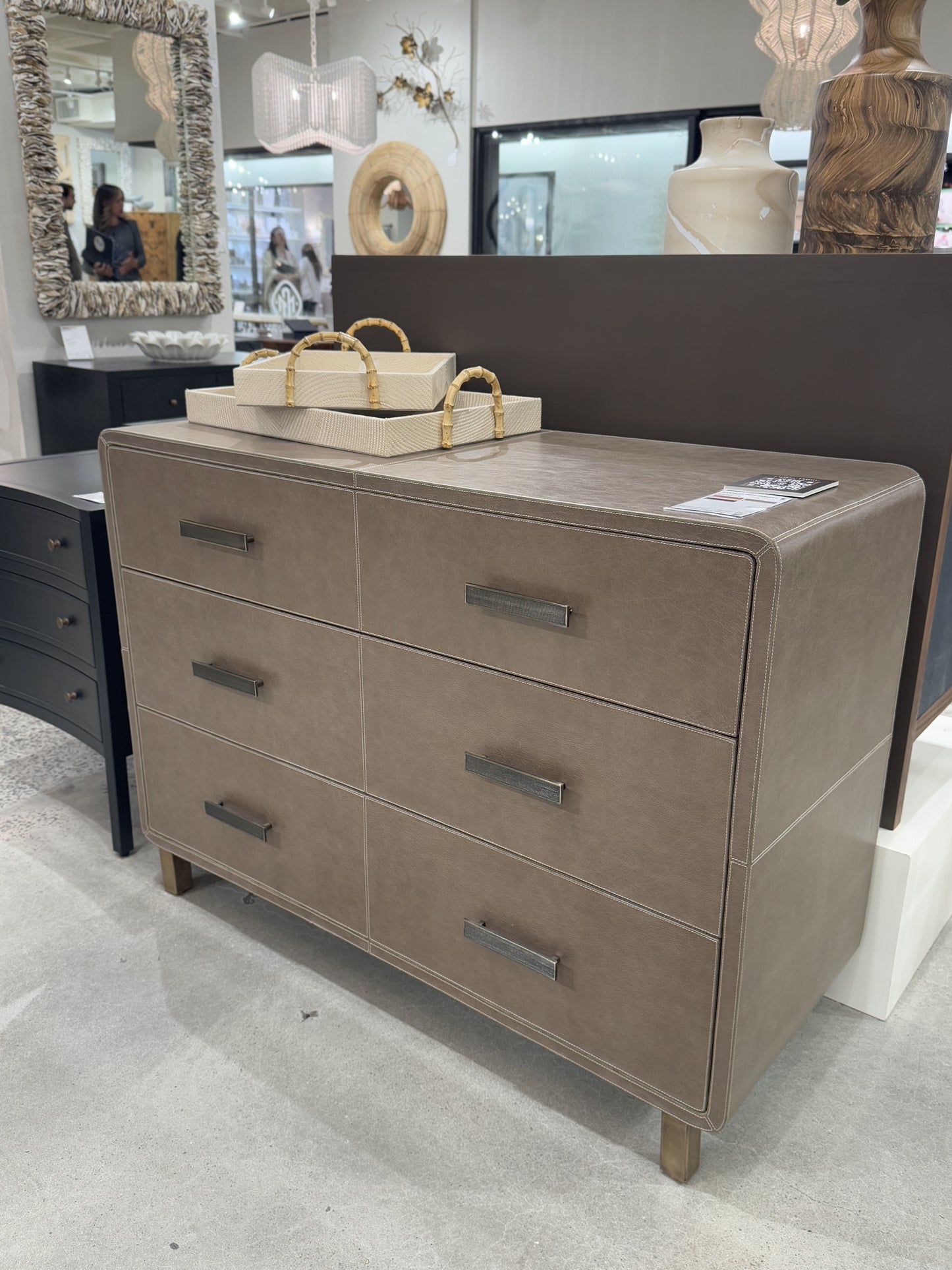 Dante 48" Dresser Storm Leather