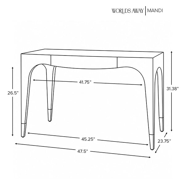 Mandi Desk White