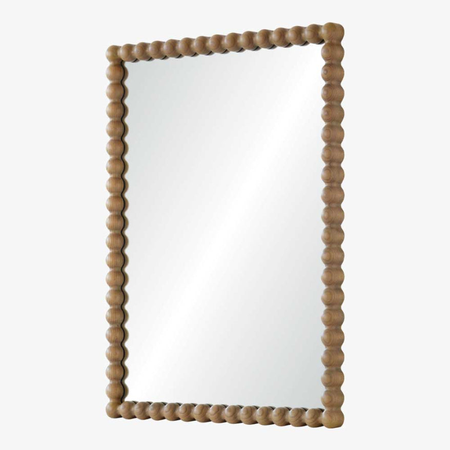 Abby Mirror Pale Oak