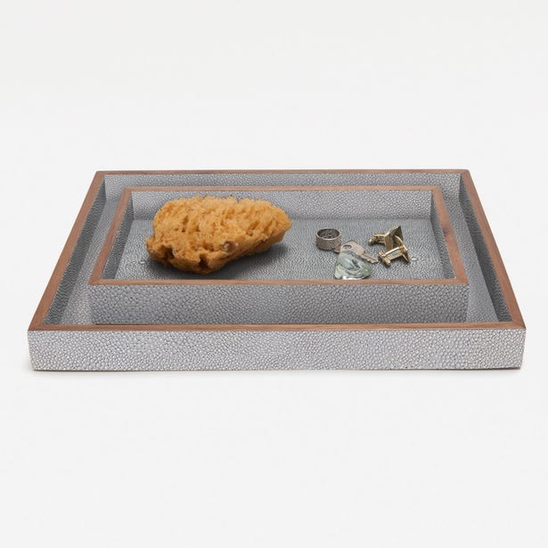 Manchester Tray Set Ash Gray