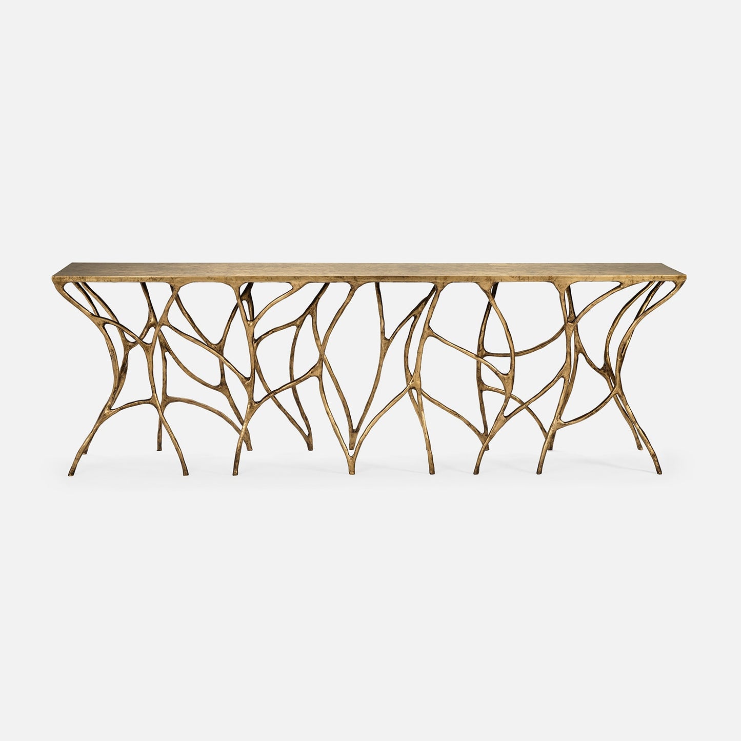 Aldrich Console Antiqued Gold Leaf Iron - multiple options