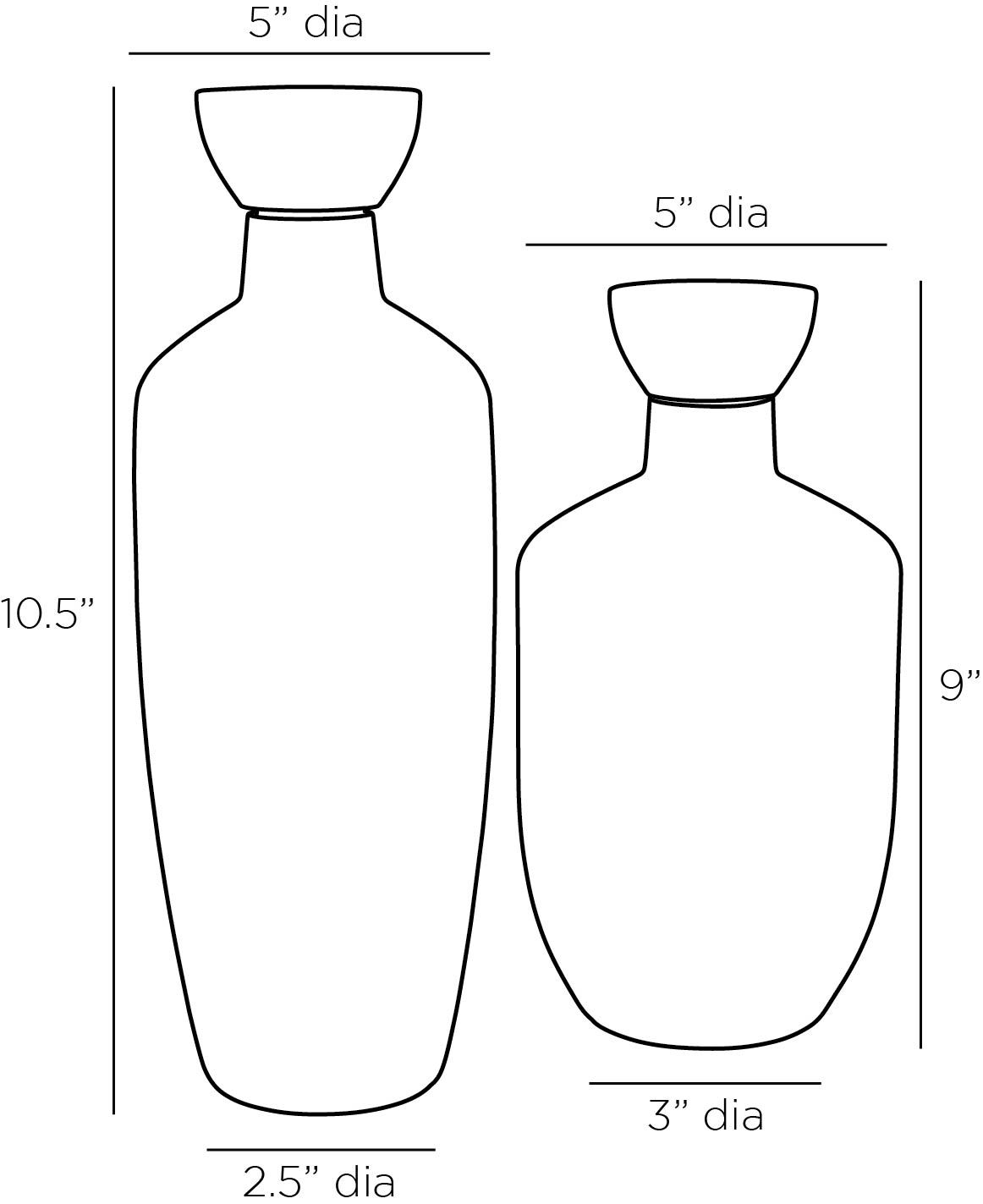 arteriors arielle decanters diagram