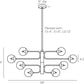 arteriors baltimore chandelier diagram