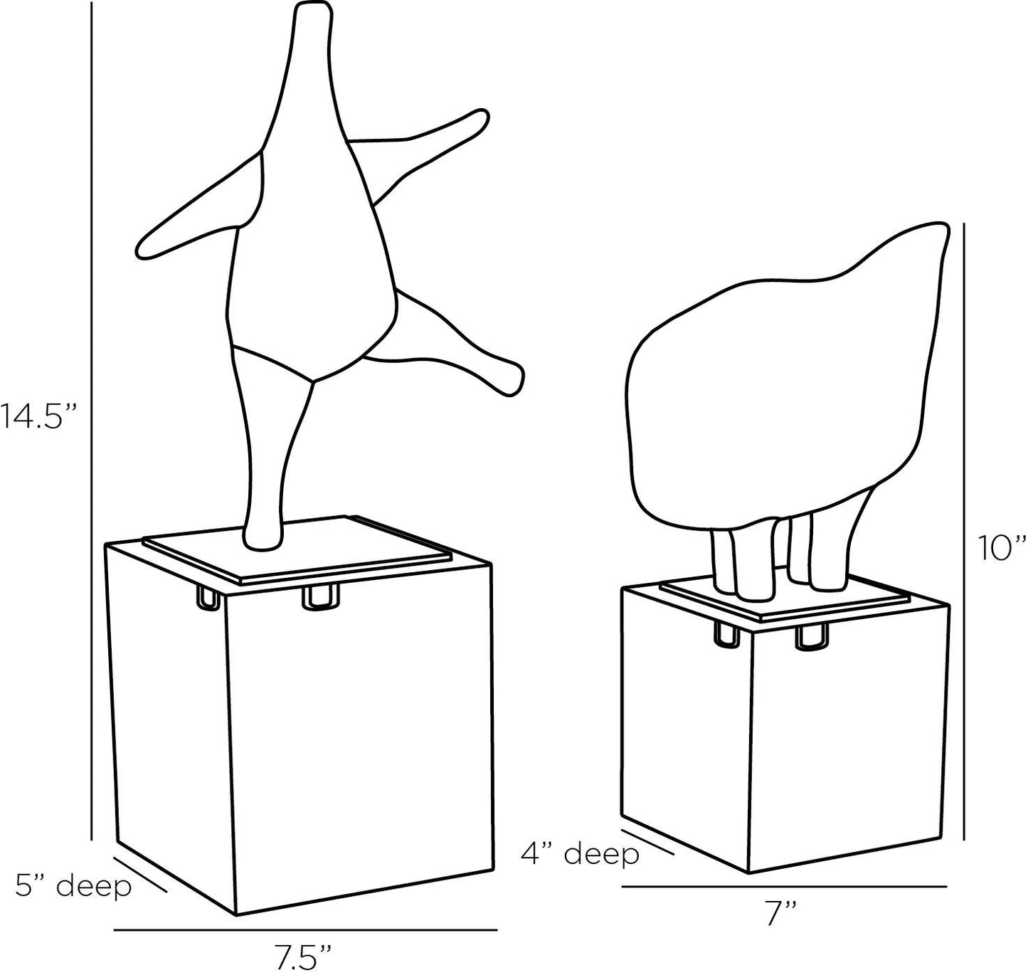 arteriors brovina sculptures diagram