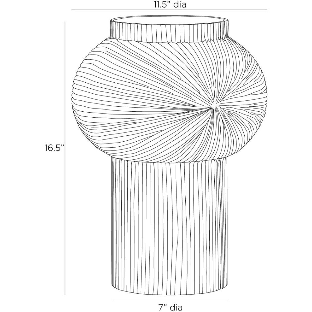 arteriors fortner vase diagram
