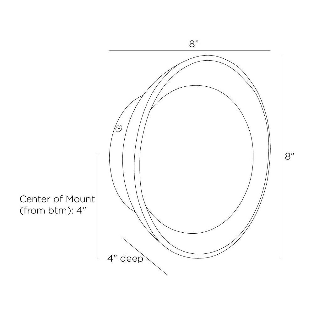 arteriors glaze sconce small diagram