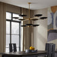arteriors griffith two tiered chandelier dining