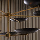 arteriors griffith two tiered chandelier lifestyle
