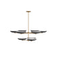 arteriors griffith two tiered chandelier