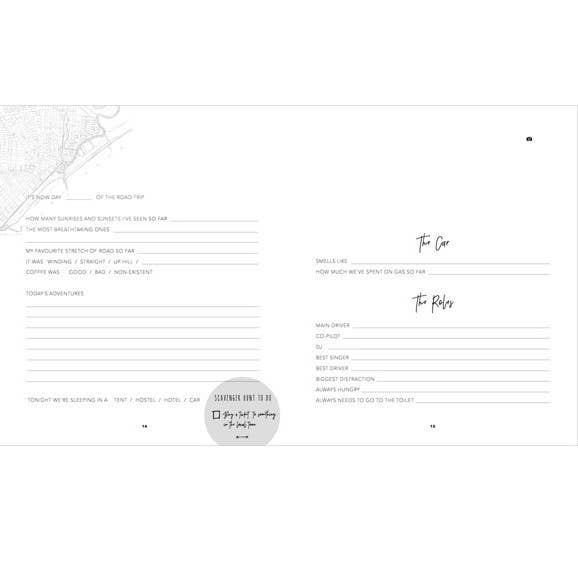 Life's a Road Trip: A Journal of Adventure