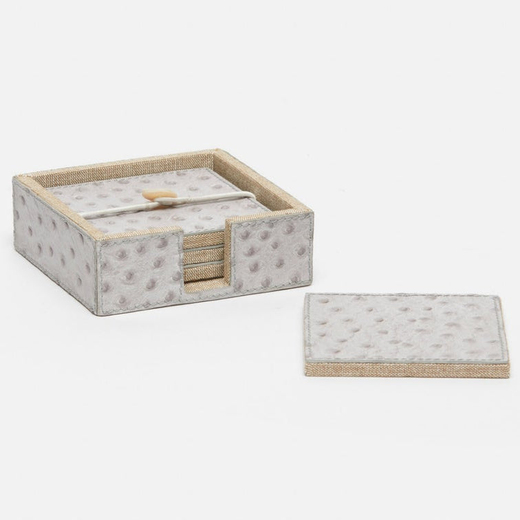 coaster set gray