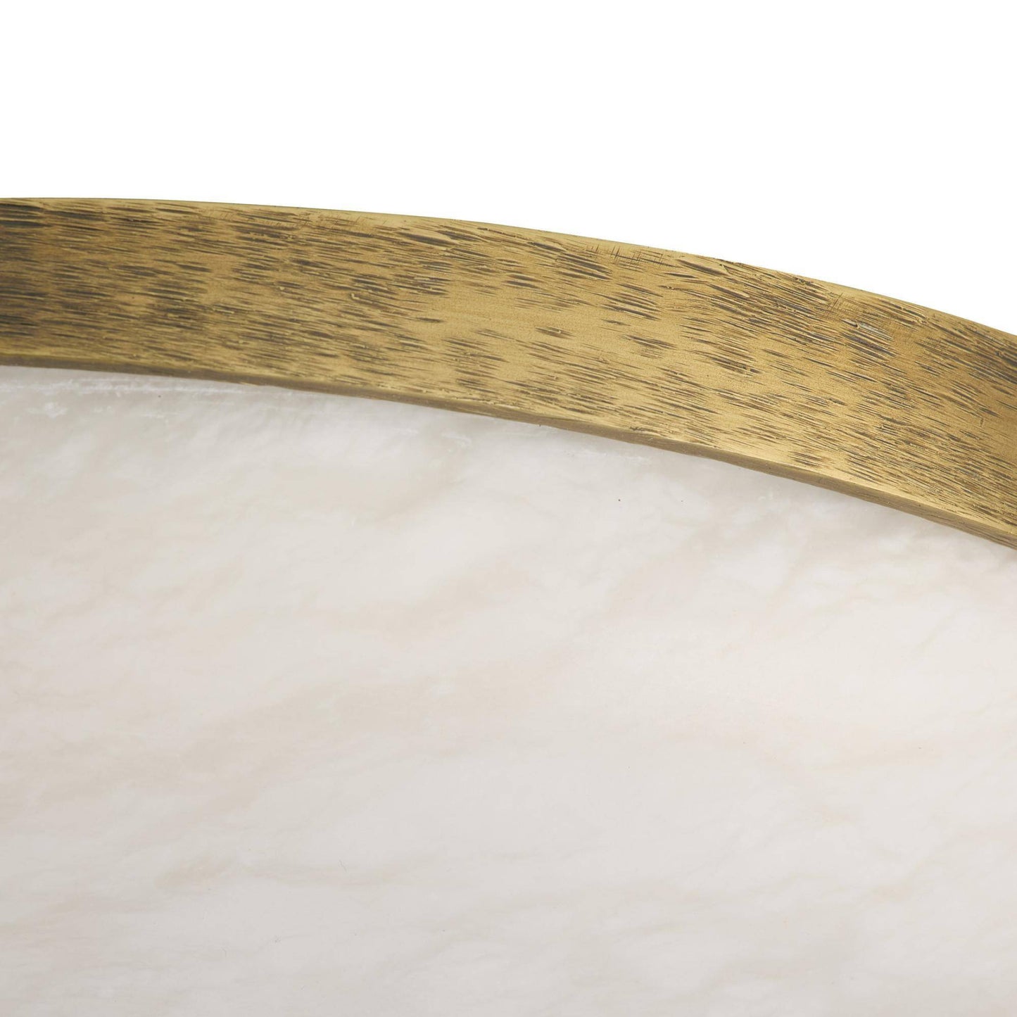 Elara Flush Mount Antique Brass