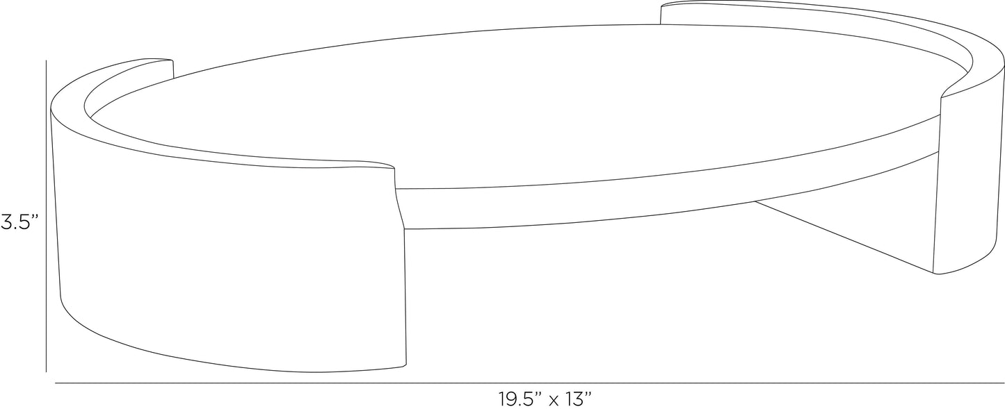 arteriors adelaide tray diagram