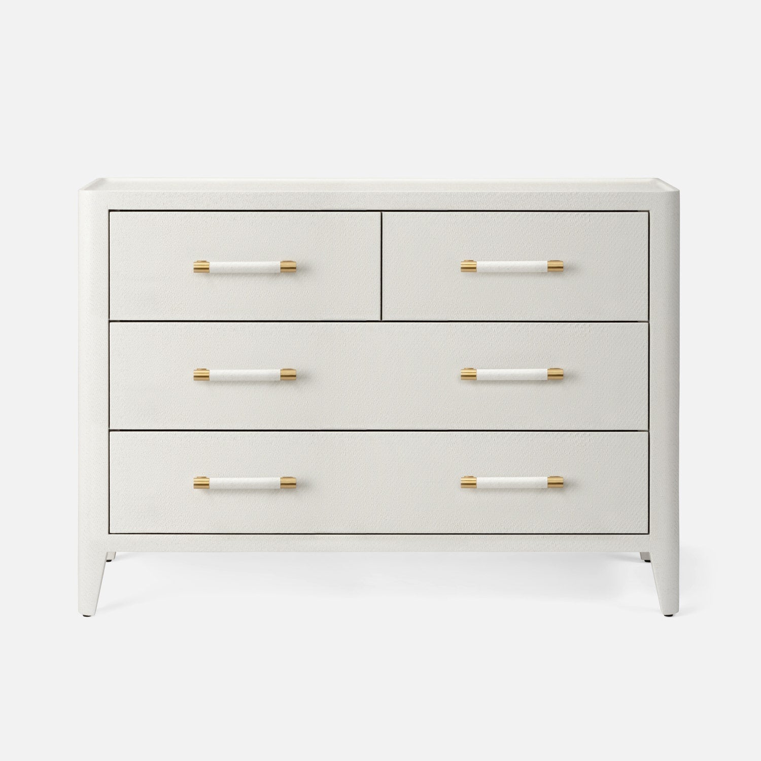 Made Goods Fergus 48" Dresser White Raffia CLAYTON GRAY HOME Made Goods Fergus 48" Dresser White Raffia CLAYTON GRAY HOME