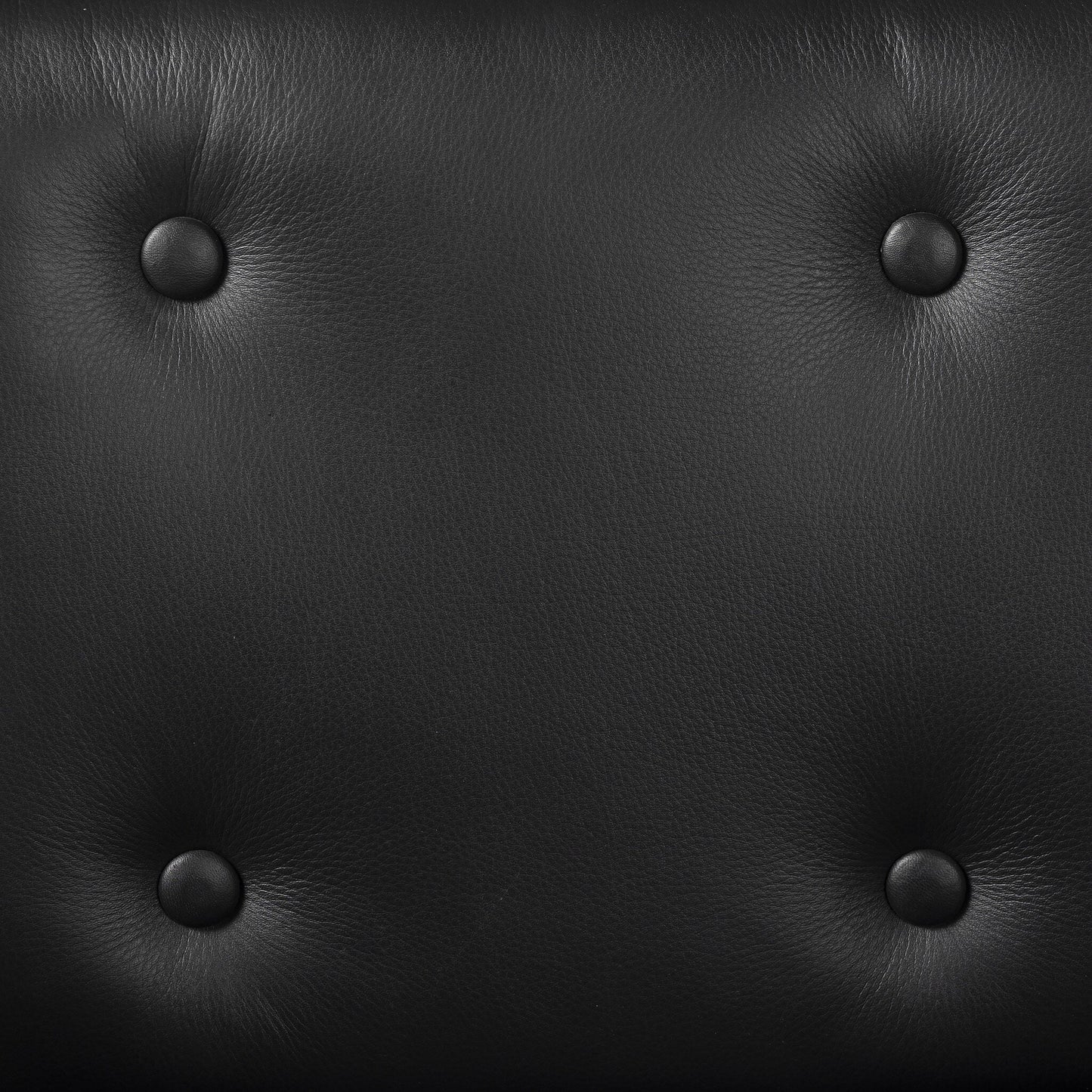 four hands lenz dining chair black leather