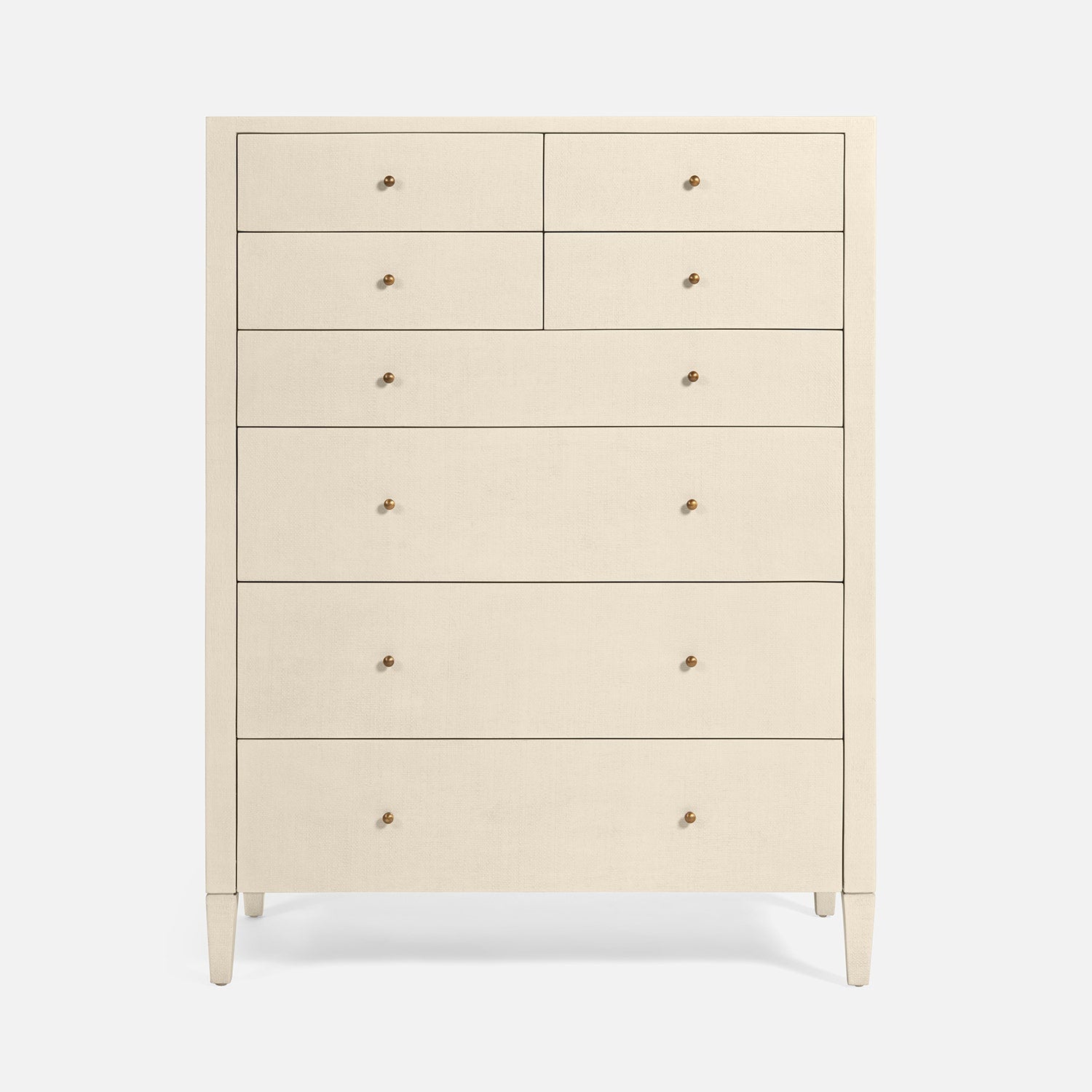 white tallboy dresser Gina Chest