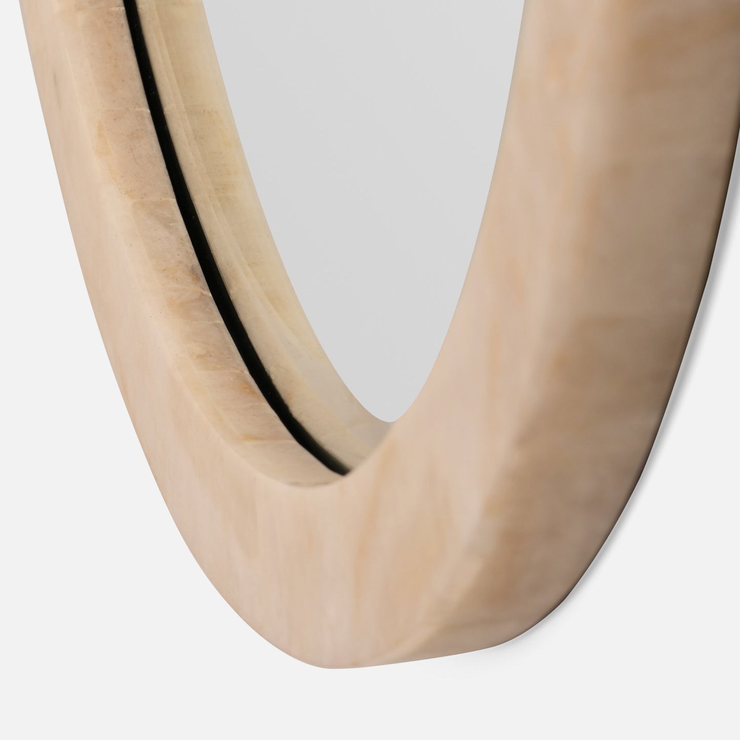 made goods albert mirror beige bottom