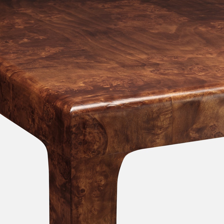 Alessio Game Table Dark Honey