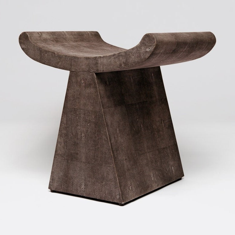 made goods annika stool dark mushroom