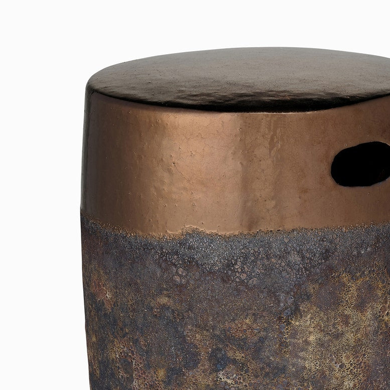 made goods cadence stool gold top