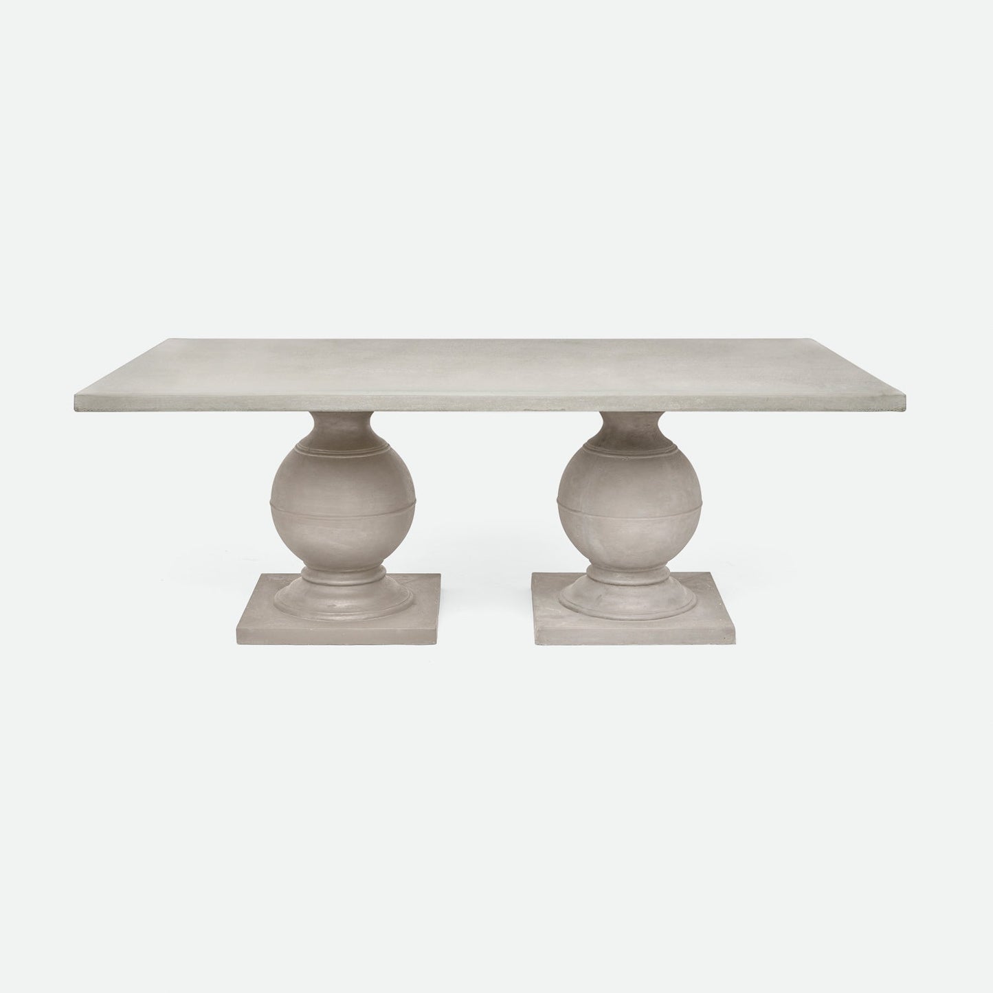 made goods cyril rec dining table light gray