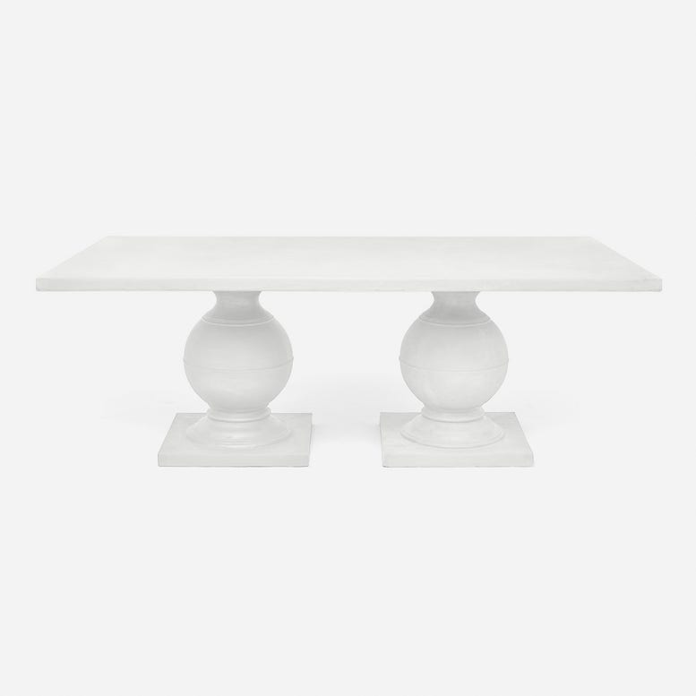 made goods cyril rec dining table white