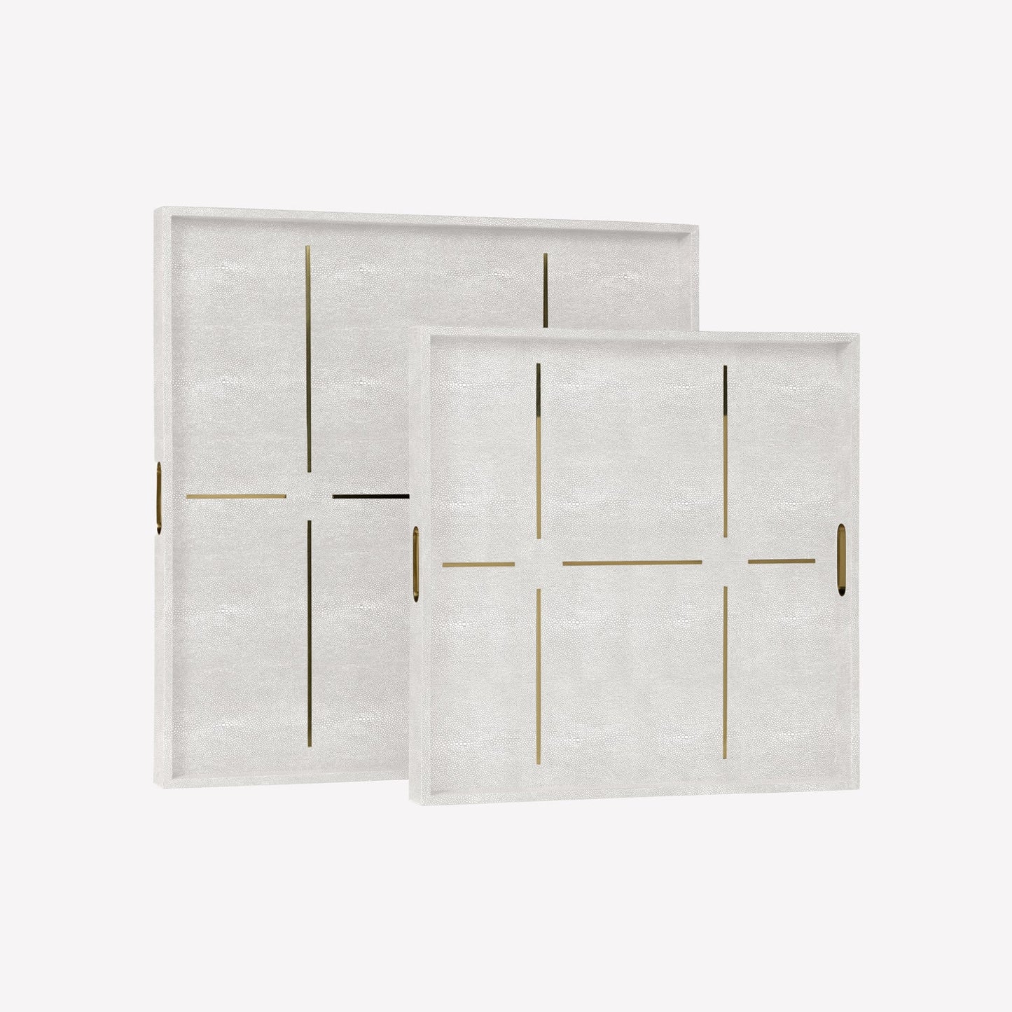 made goods dania xl sq tray white