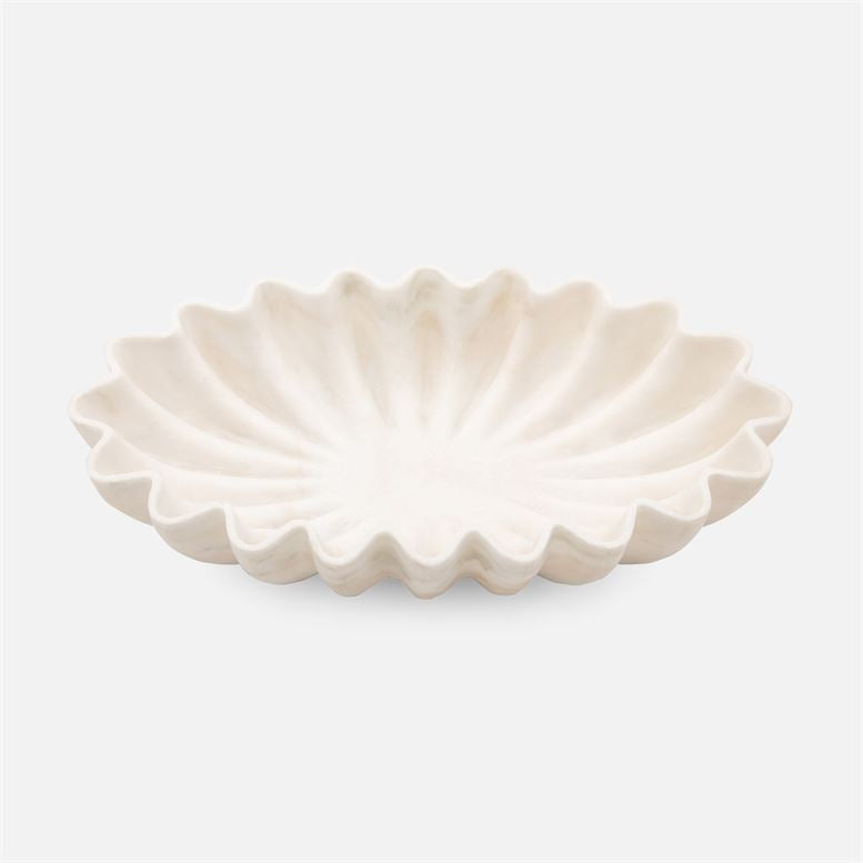 Darci Bowl White Marble - multiple options