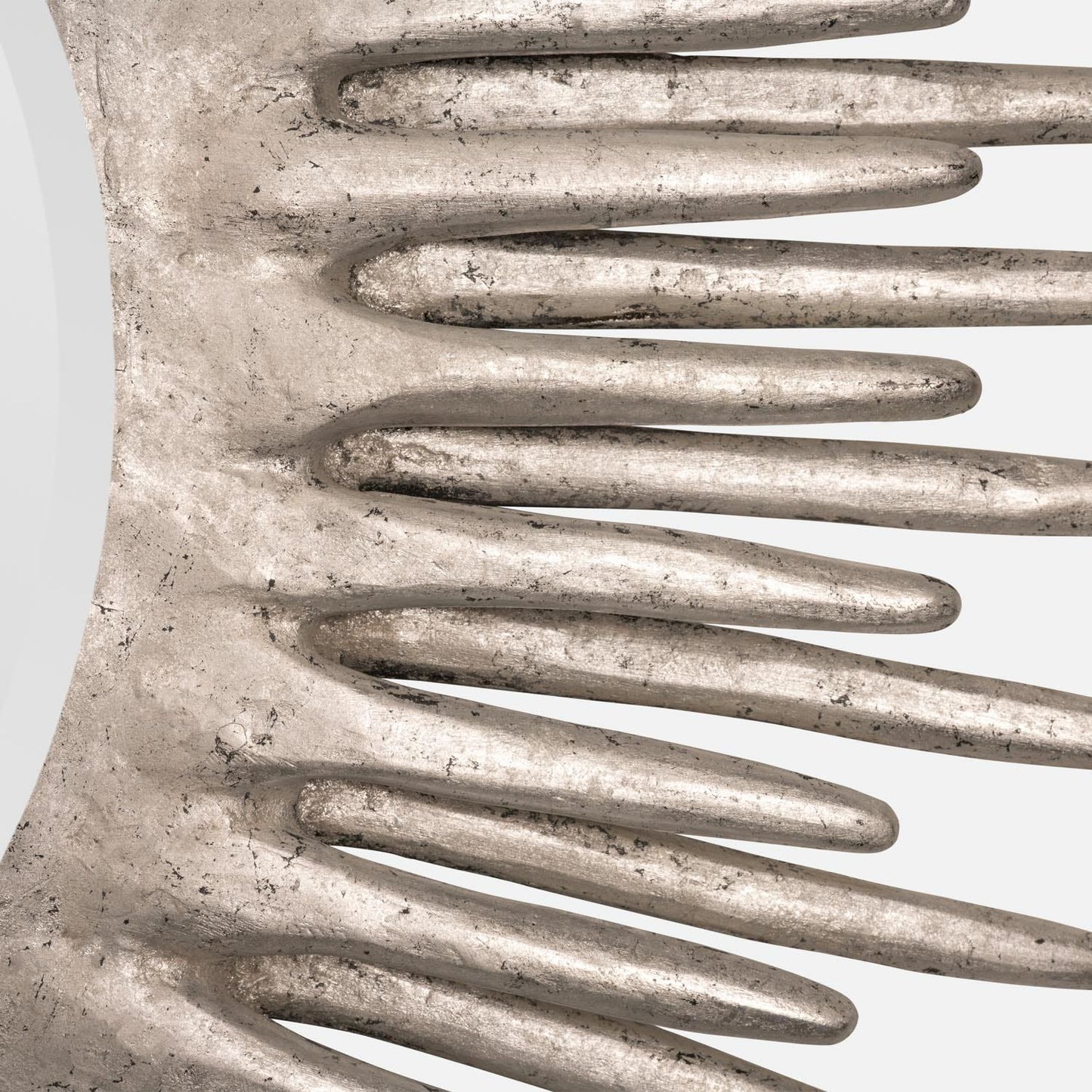 made goods donatella oval mirror silver detail