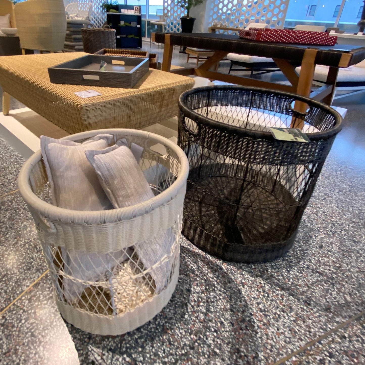 made goods henley basket set white market