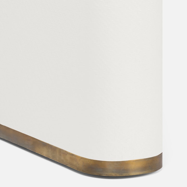 made goods hudson console pristine leg