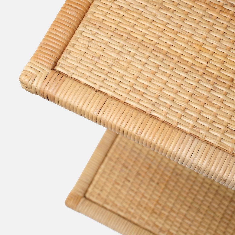 made goods isla laption table natural angle