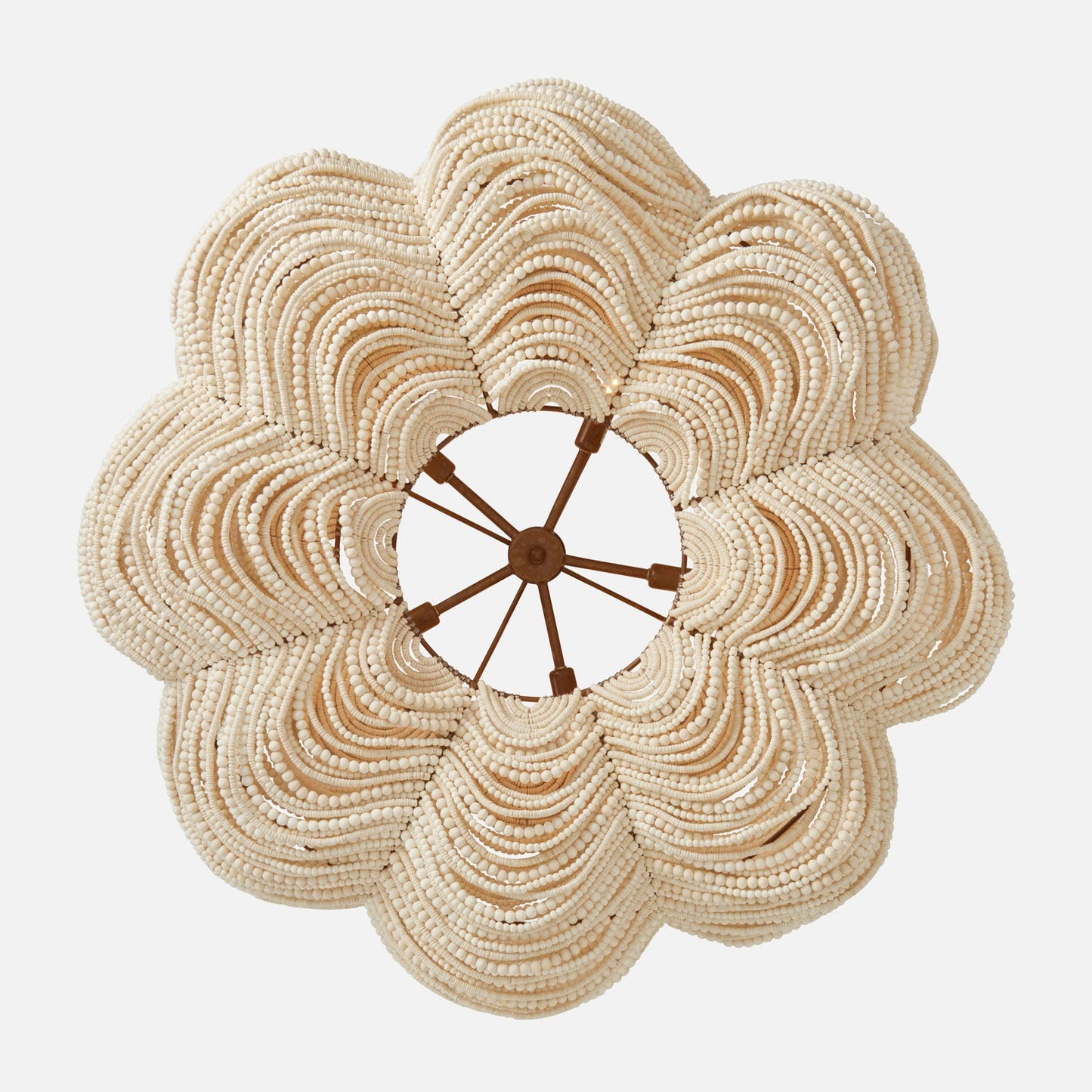 made goods kira chandelier white large bottom