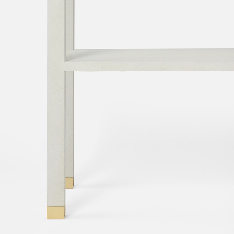 made goods lafeu console blanc legs