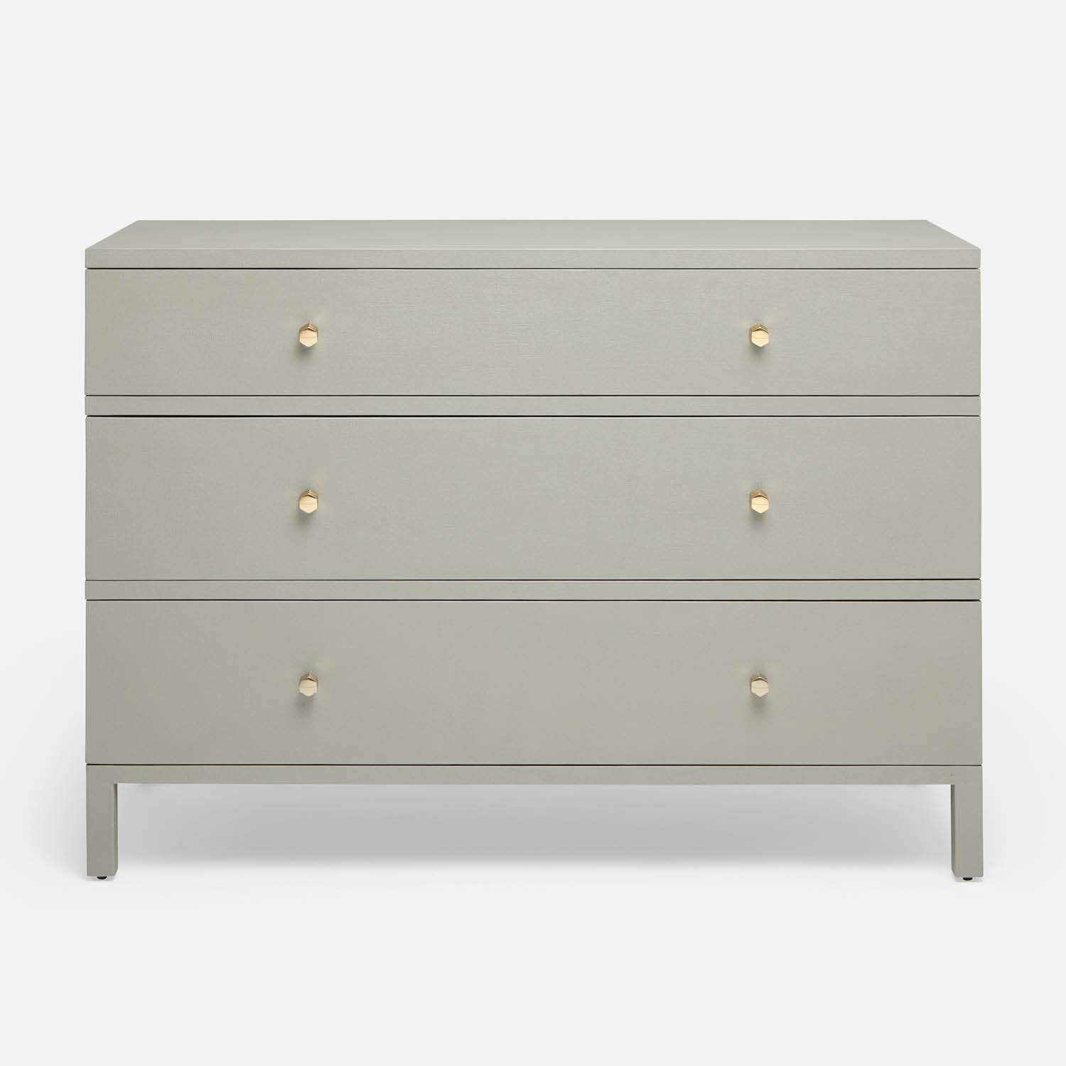 soft grey dresser STOREMOLLA 8-drawer dresser