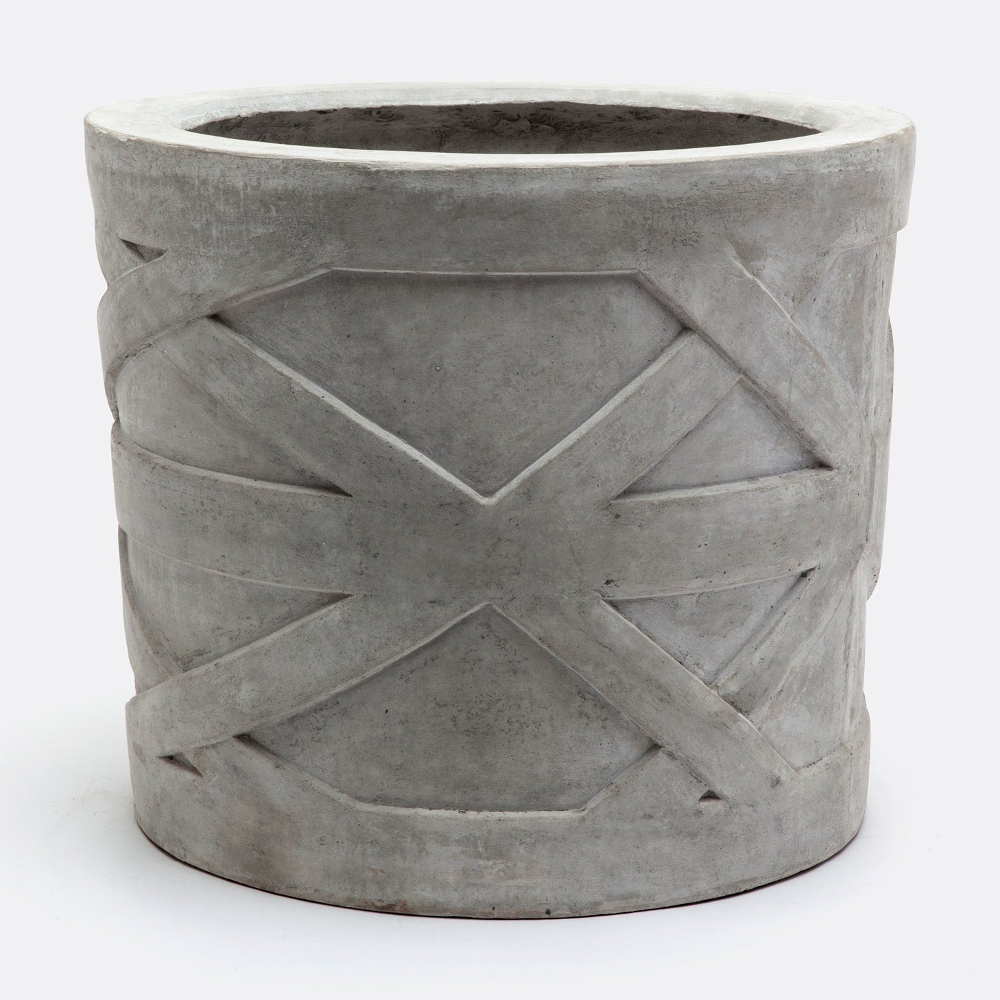 grey stone plant pot Made Goods Newton Pot Reconstituted Stone – CLAYTON GRAY HOME