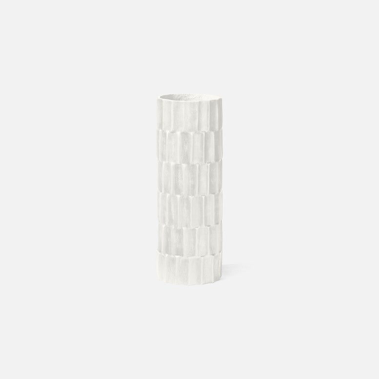 Petros Vase Set Matte White Resin - multiple options