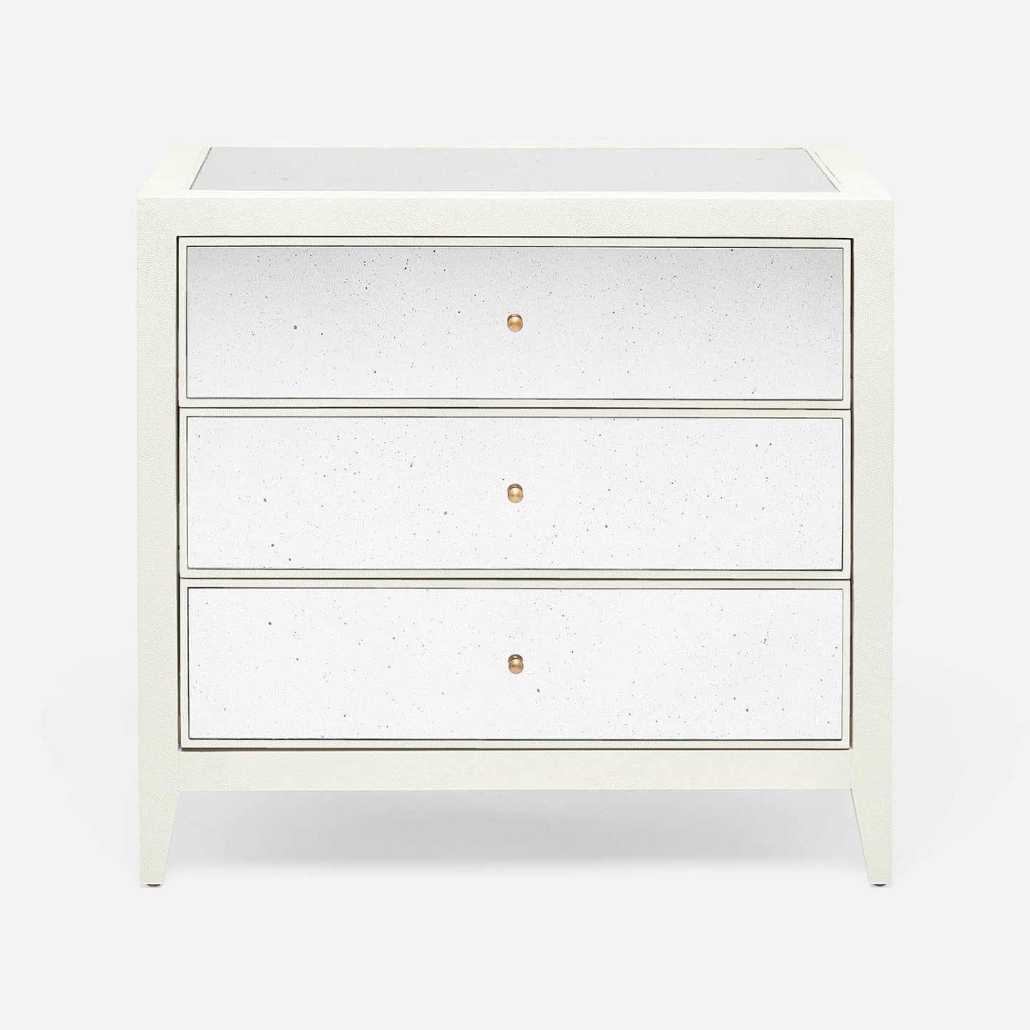 made goods pristine vintage faux shagreen front