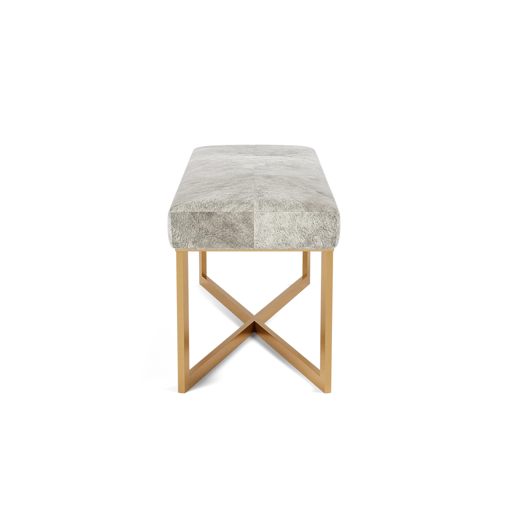 made goods roger double brass gray side