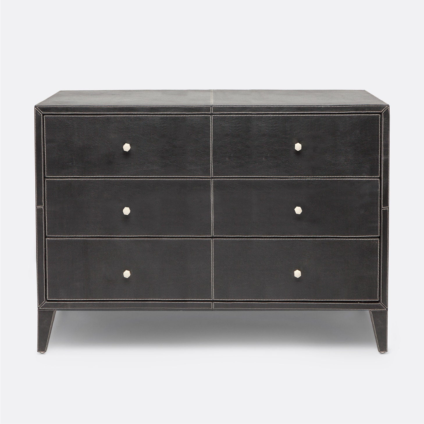 York Dresser Black Leather York Dresser Black Leather