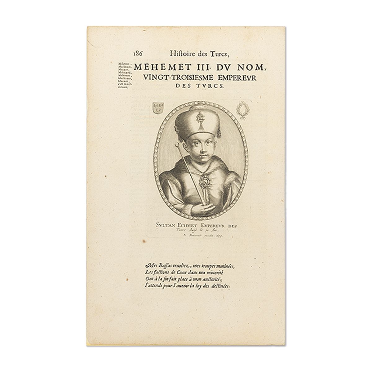 Turkish Portrait 1 Framed Artwork