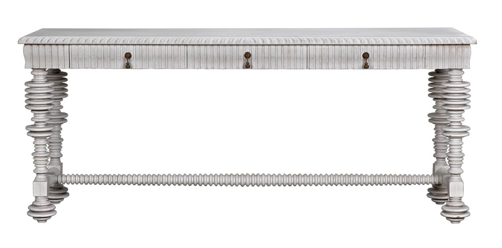 Portuguese Console Solid White