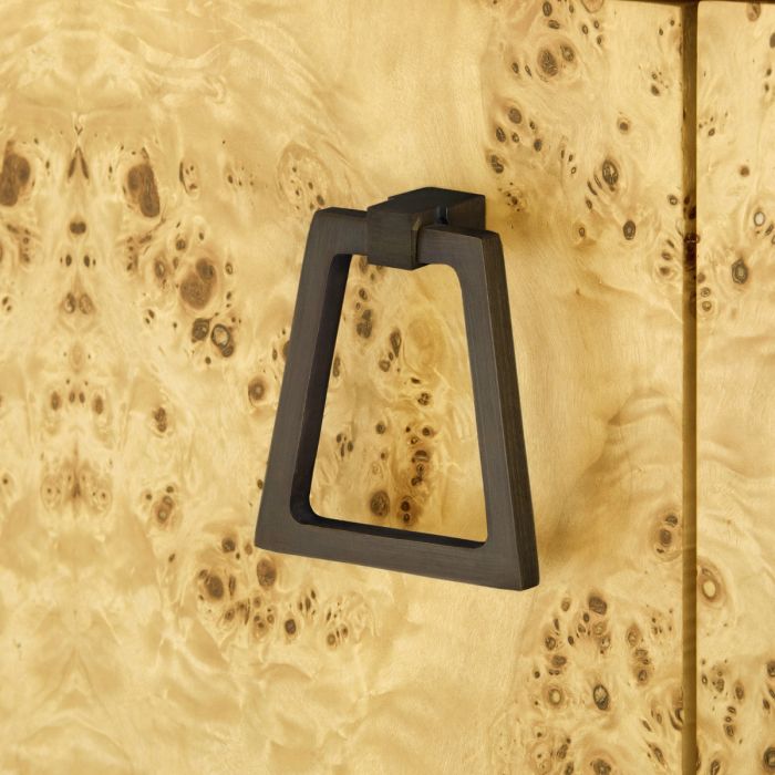 villa and house beau 4 door cabinet burl pull
