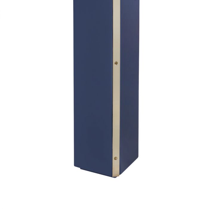 villa and house melissa coffee table blue leg