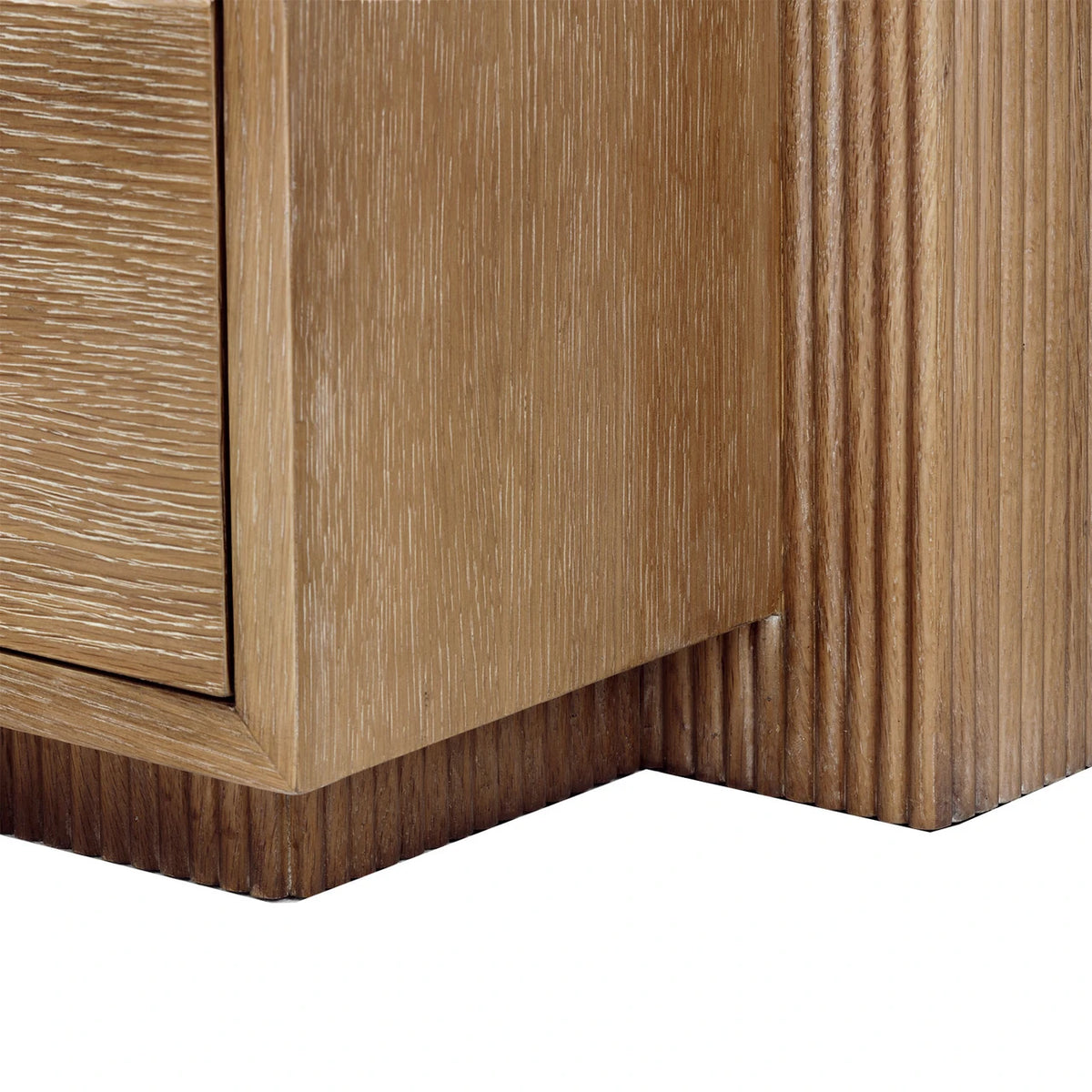 Warren 2 Drawer Side Table Oak