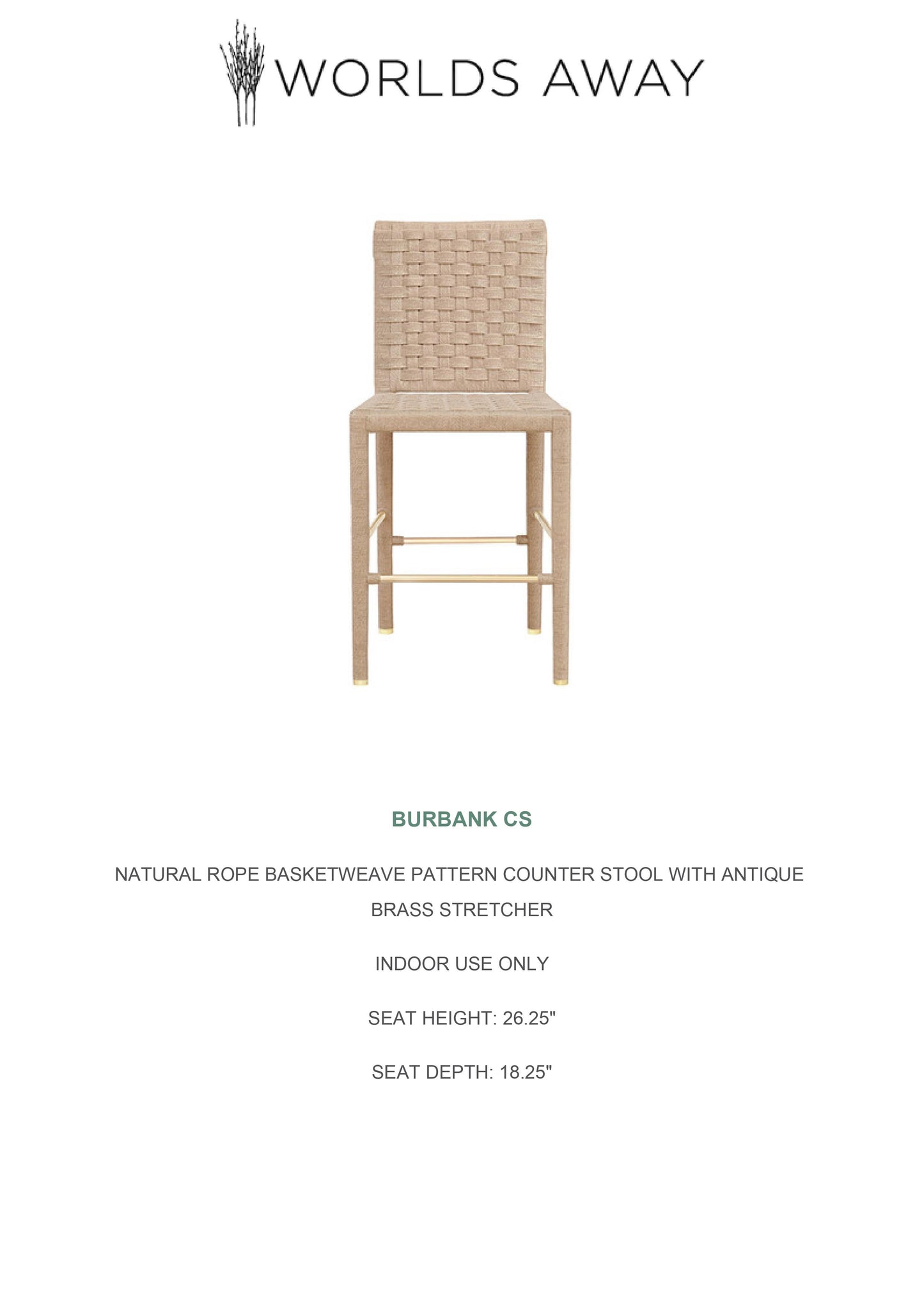 worlds away burbank counter stool tearsheet