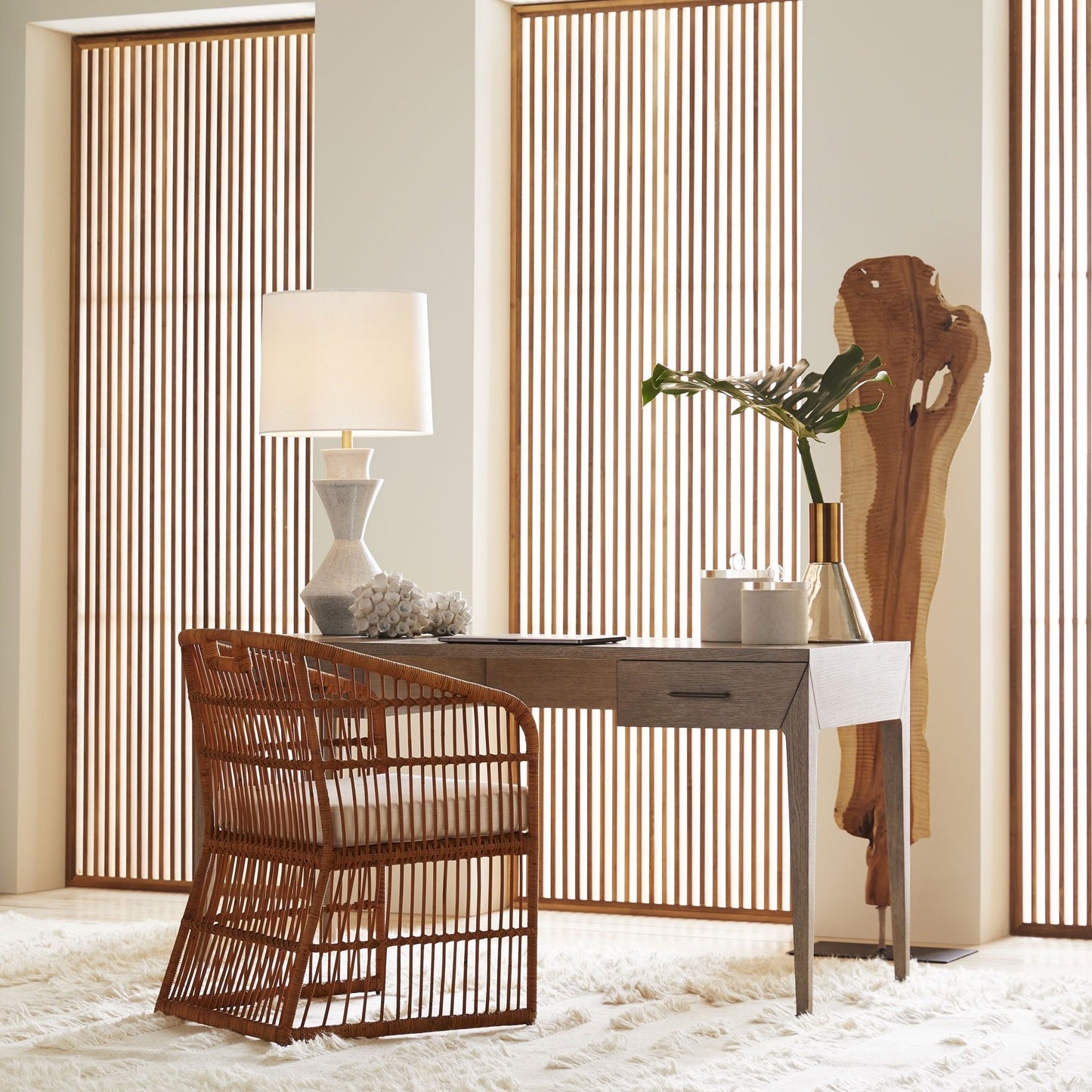 arteriors Lyford vase desk accessory