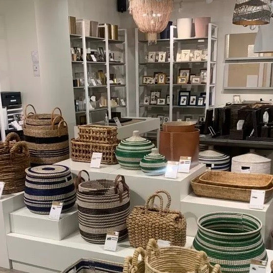 made goods Olinda baskets black and natural